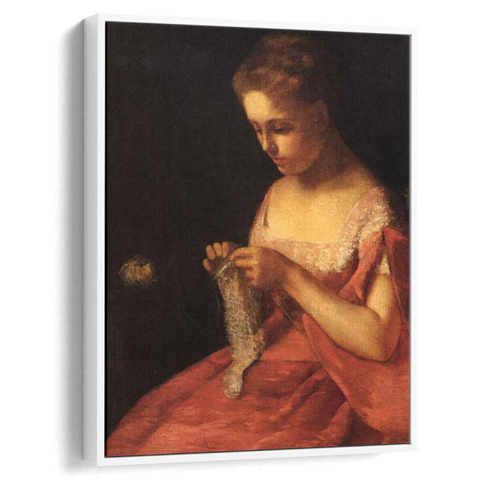 The Young Bride (1875) by Mary Cassatt