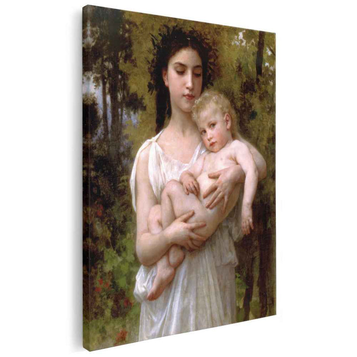 The younger brother (1900) by William-Adolphe Bouguereau