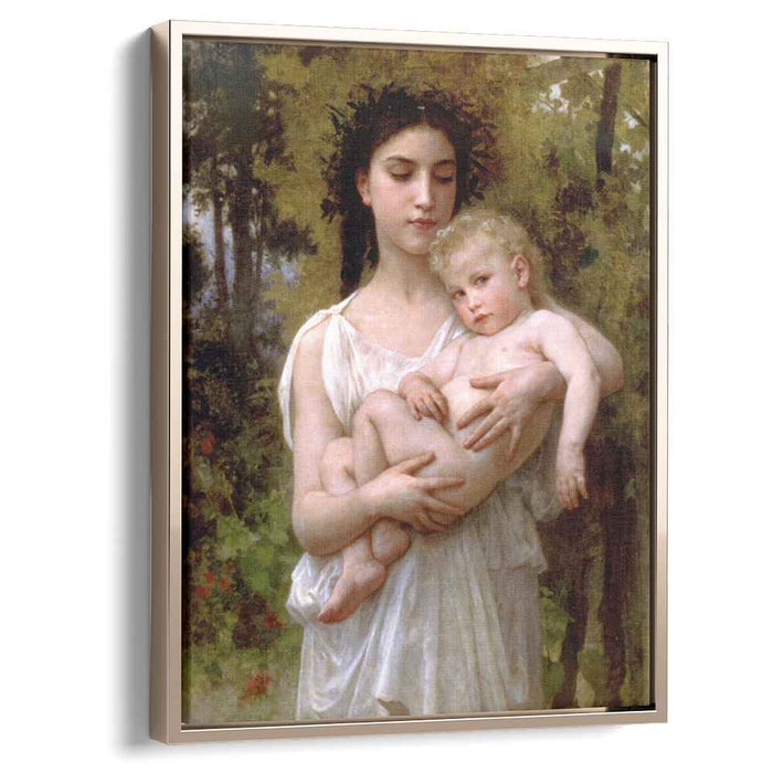 The younger brother (1900) by William-Adolphe Bouguereau