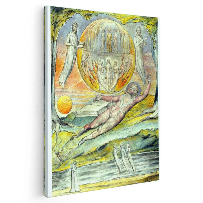 The Youthful Poet`s Dream (1820) by William Blake