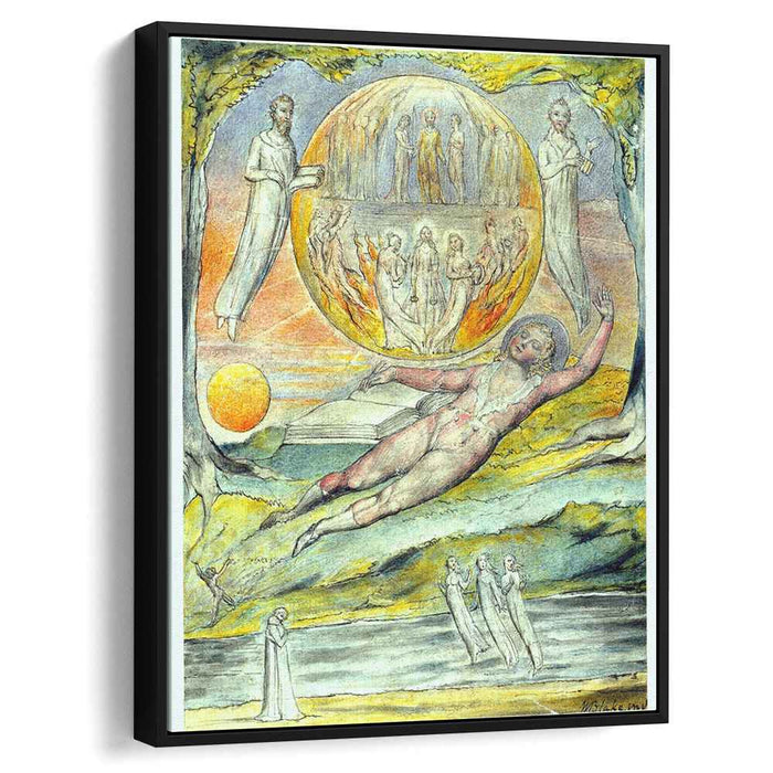 The Youthful Poet`s Dream (1820) by William Blake