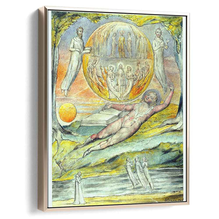 The Youthful Poet`s Dream (1820) by William Blake