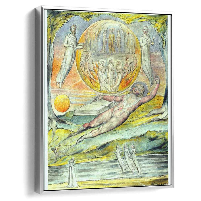 The Youthful Poet`s Dream (1820) by William Blake