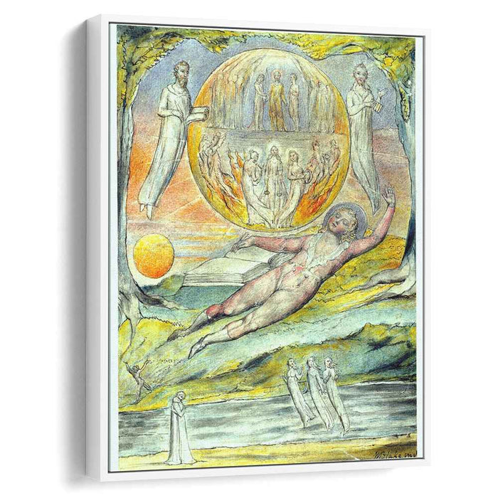 The Youthful Poet`s Dream (1820) by William Blake