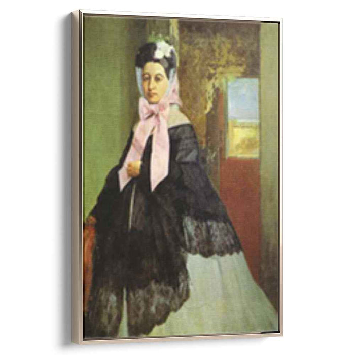 Therese de Gas, sister of the artist, later Madame Edmond Morbilli by Edgar Degas