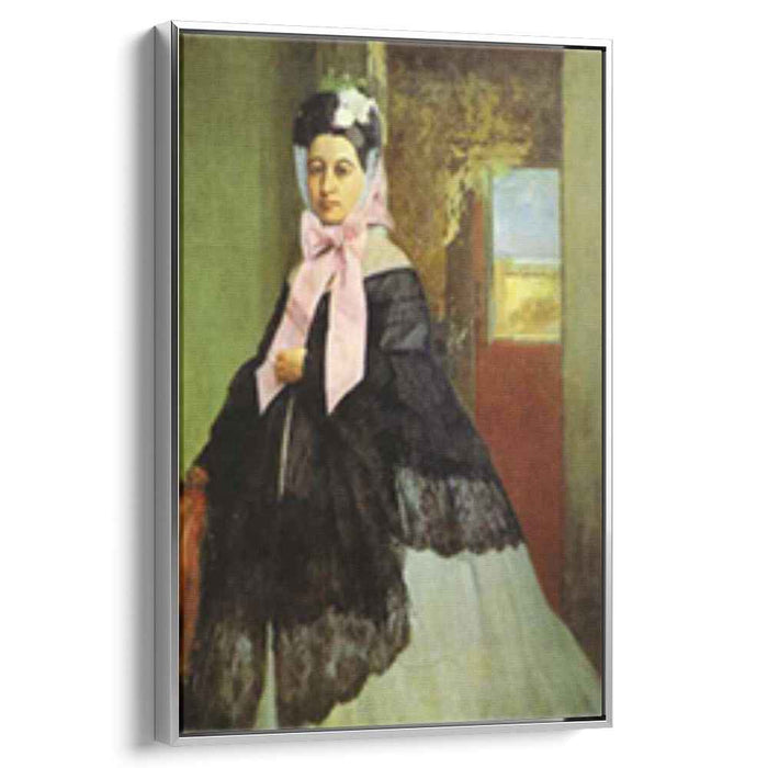 Therese de Gas, sister of the artist, later Madame Edmond Morbilli by Edgar Degas