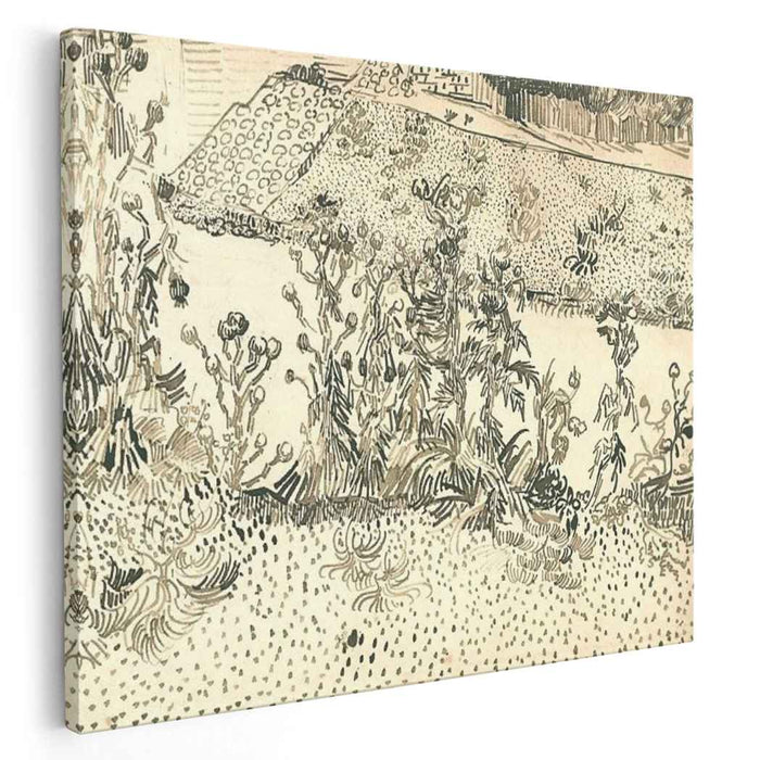 Thistles Along the Roadside (1888) by Vincent van Gogh