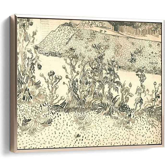 Thistles Along the Roadside (1888) by Vincent van Gogh