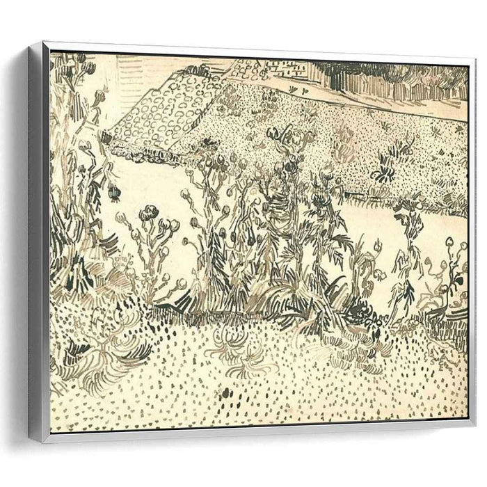 Thistles Along the Roadside (1888) by Vincent van Gogh