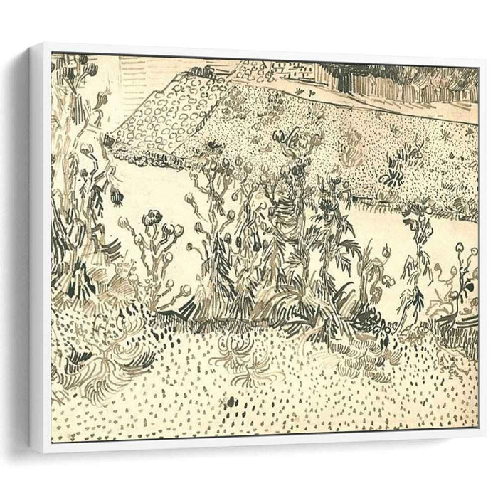 Thistles Along the Roadside (1888) by Vincent van Gogh