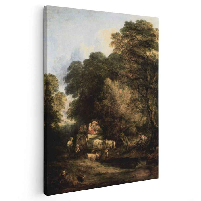 The market cart (1786) by Thomas Gainsborough