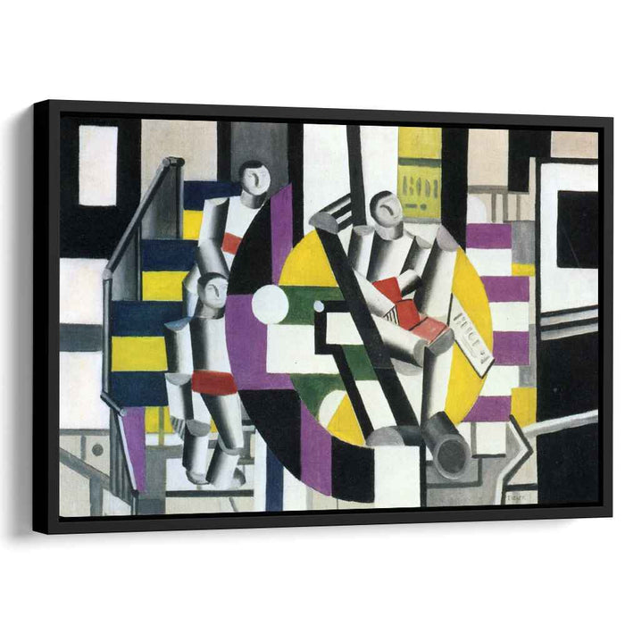 Three characters (1920) by Fernand Leger