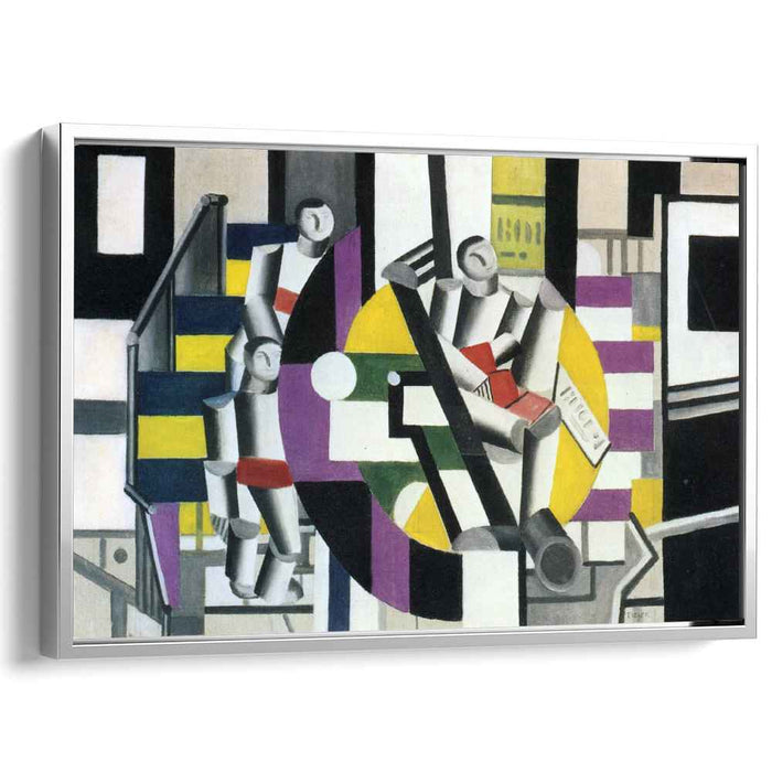 Three characters (1920) by Fernand Leger