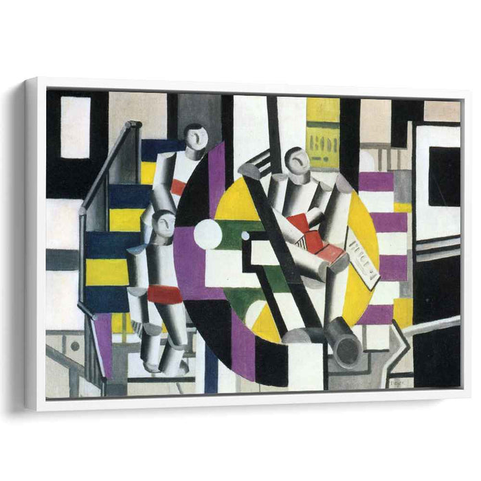 Three characters (1920) by Fernand Leger