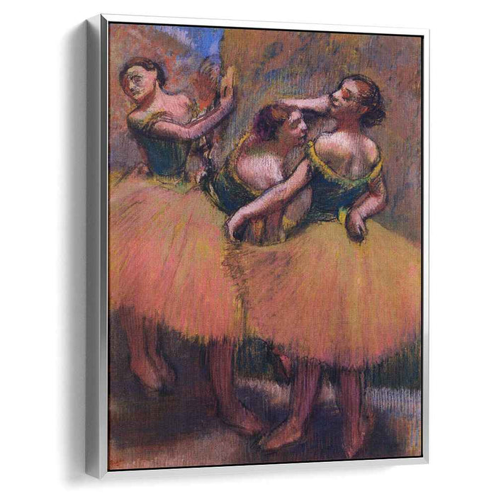 Three Dancers, Green Blouses by Edgar Degas