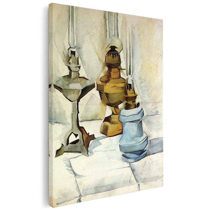 Three Lamps (1911) by Juan Gris