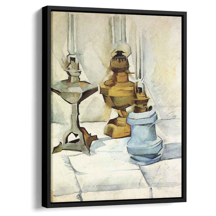Three Lamps (1911) by Juan Gris