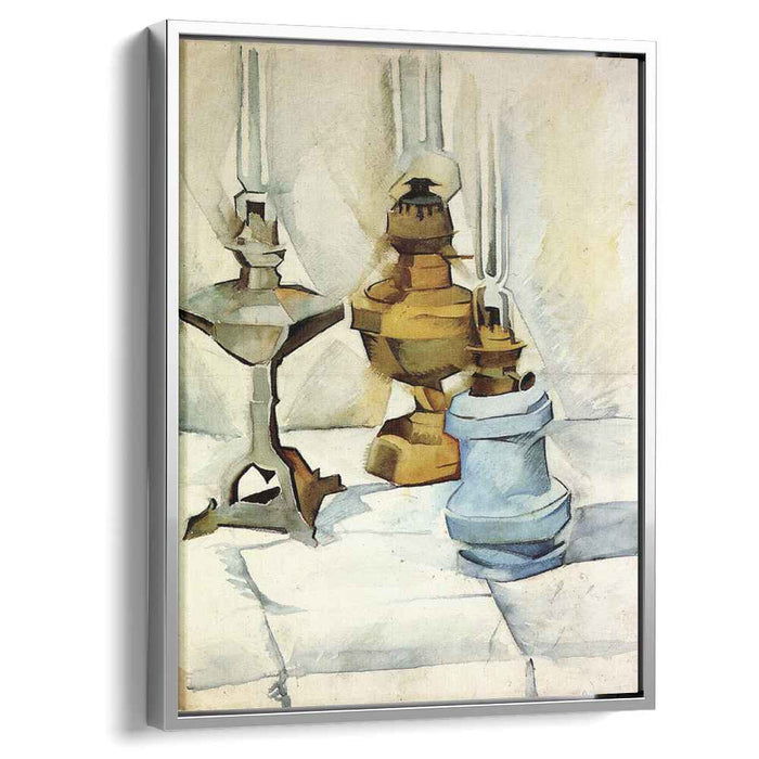 Three Lamps (1911) by Juan Gris