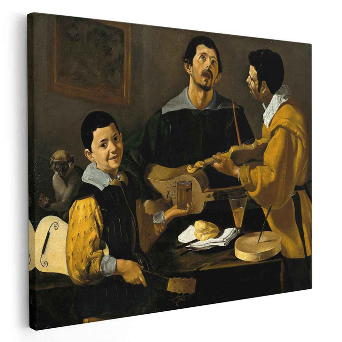 Three Musicians (1618) by Diego Velazquez