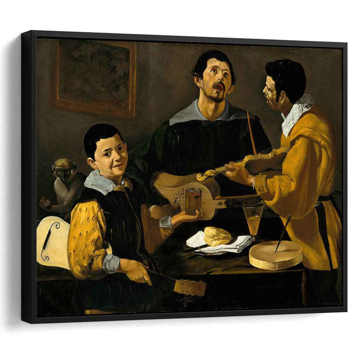 Three Musicians (1618) by Diego Velazquez