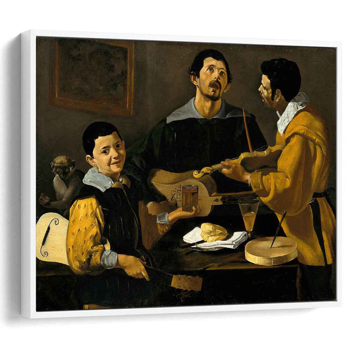 Three Musicians (1618) by Diego Velazquez