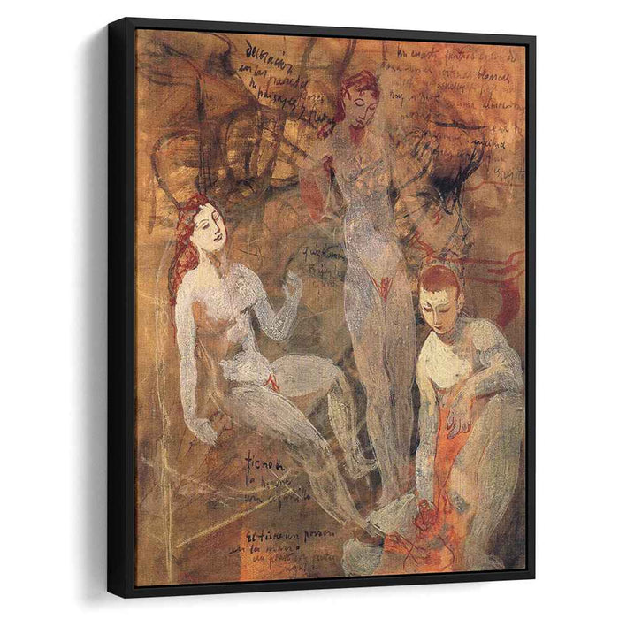 Three nudes (1906) by Pablo Picasso