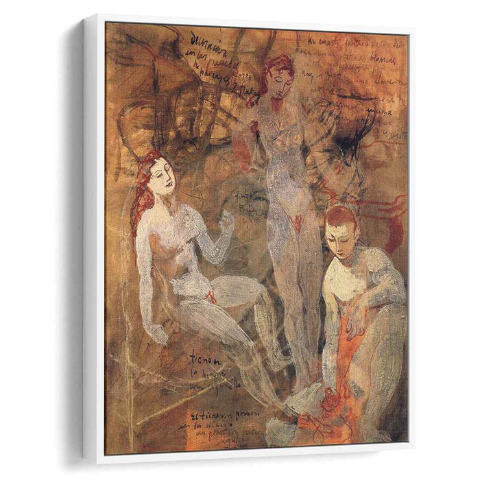 Three nudes (1906) by Pablo Picasso