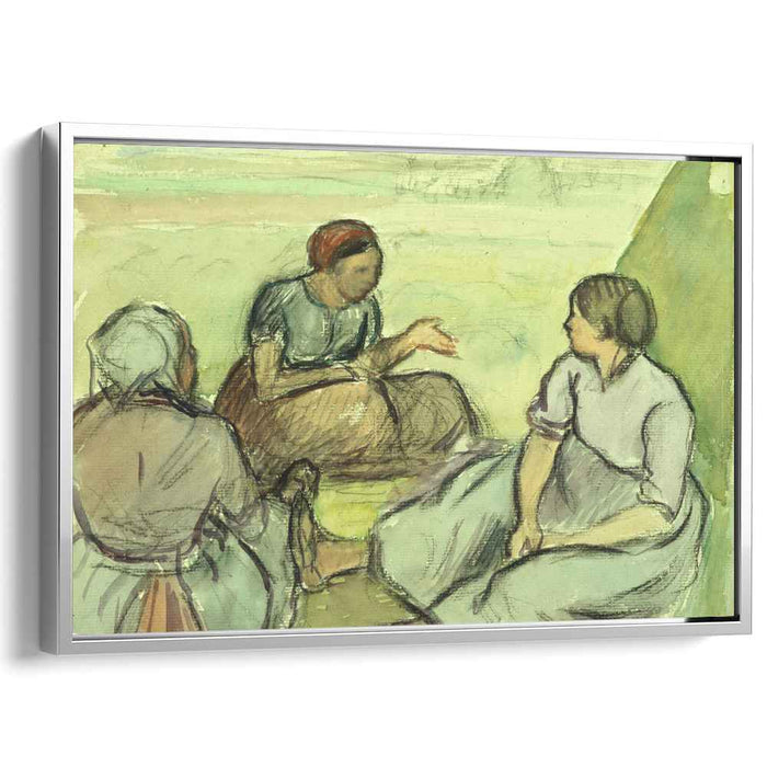 Three Peasant Women (1890) by Camille Pissarro