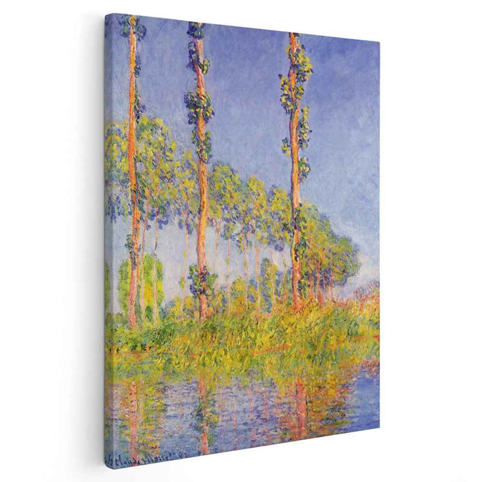 Three Trees, Autumn Effect by Claude Monet