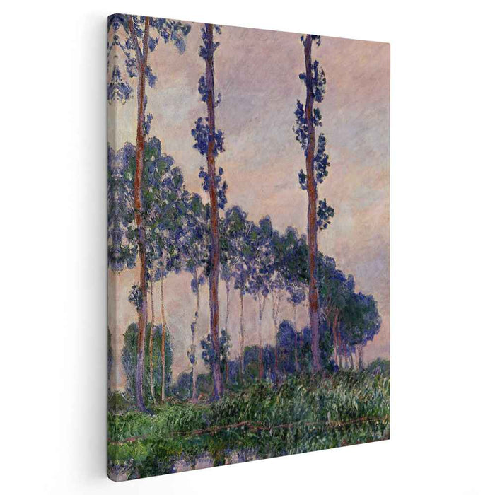 Three Trees in Grey Weather (1891) by Claude Monet