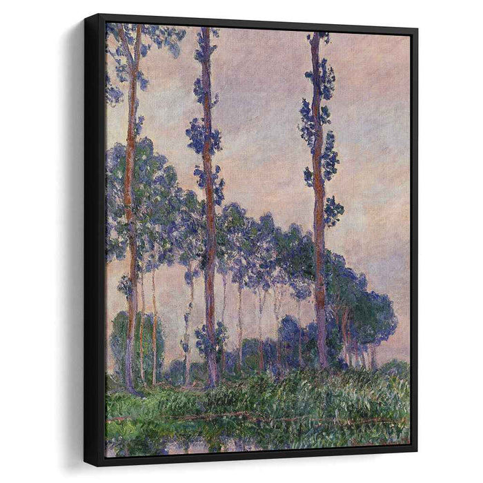 Three Trees in Grey Weather (1891) by Claude Monet