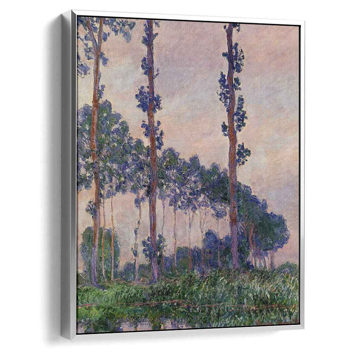 Three Trees in Grey Weather (1891) by Claude Monet