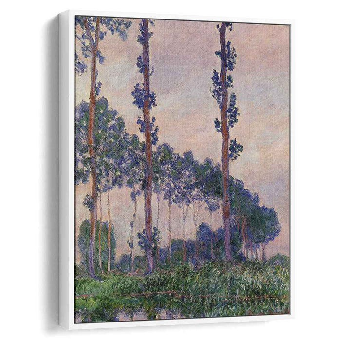 Three Trees in Grey Weather (1891) by Claude Monet