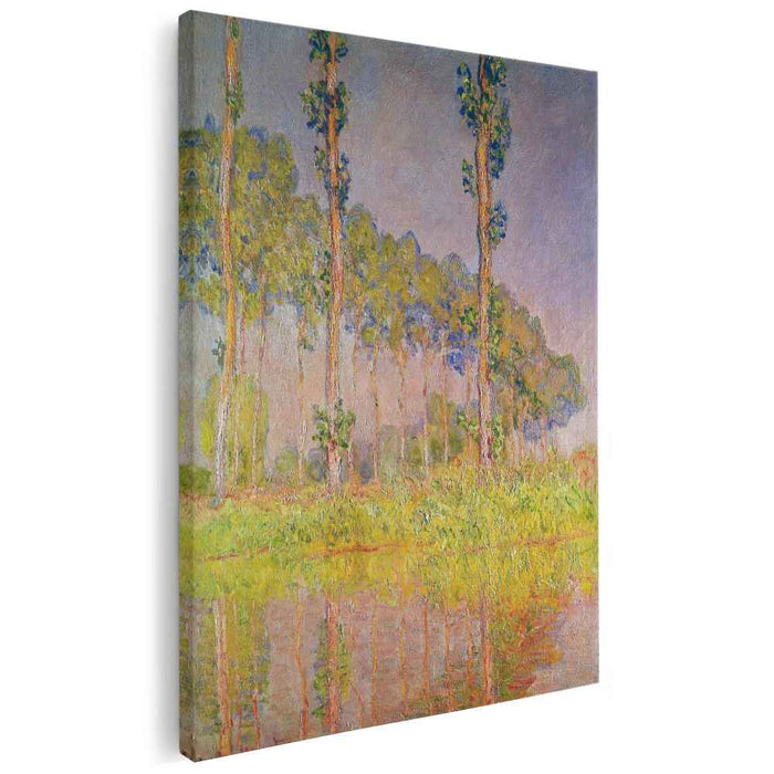 Three Trees in Spring (1891) by Claude Monet