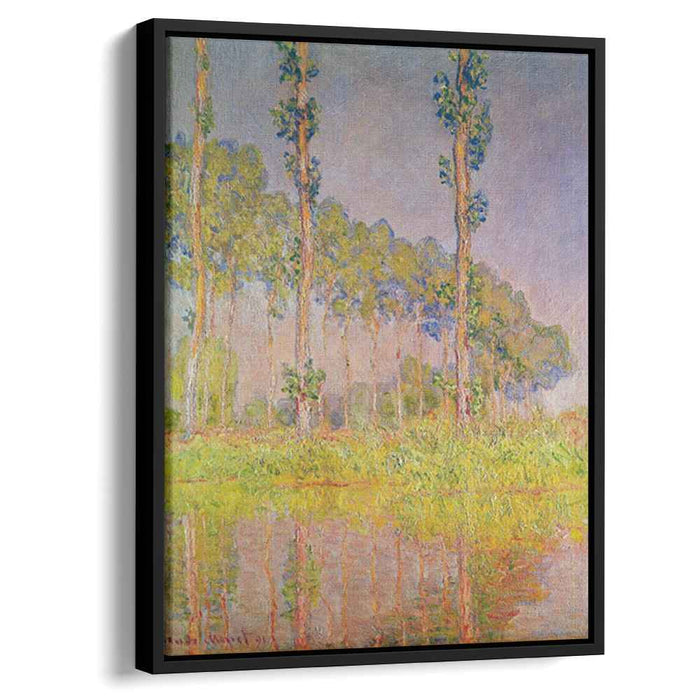 Three Trees in Spring (1891) by Claude Monet