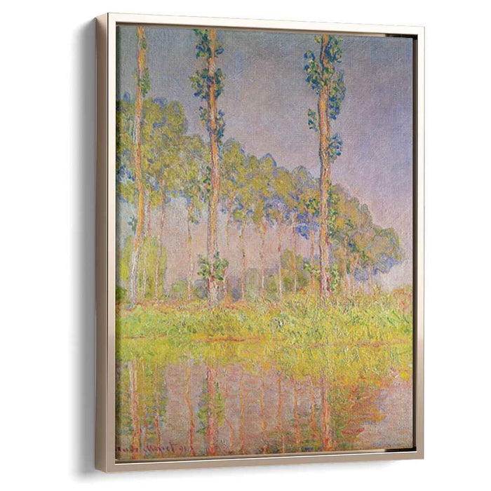 Three Trees in Spring (1891) by Claude Monet