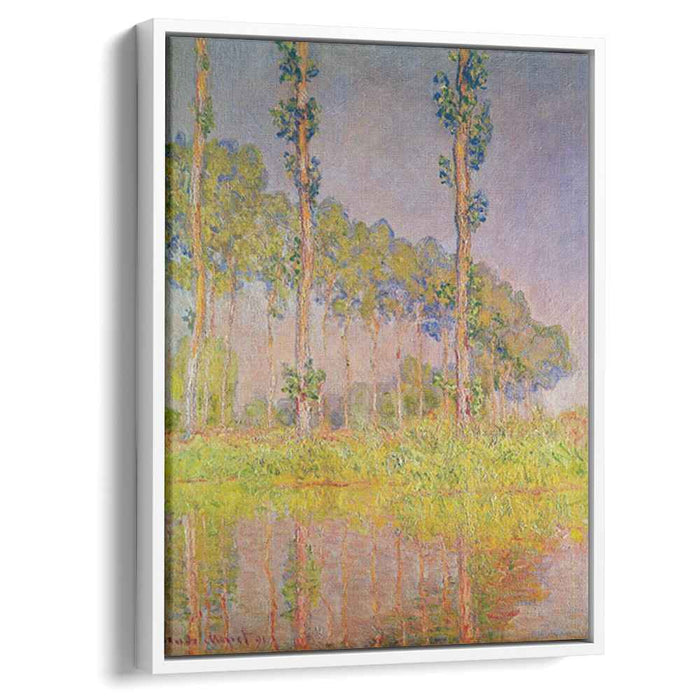 Three Trees in Spring (1891) by Claude Monet