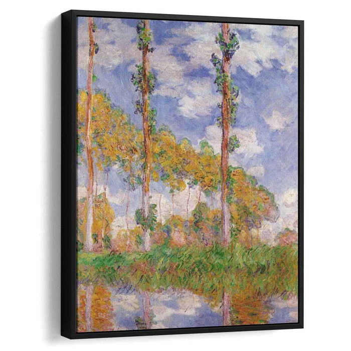 Three Trees in Summer (1891) by Claude Monet