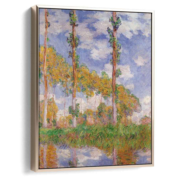 Three Trees in Summer (1891) by Claude Monet