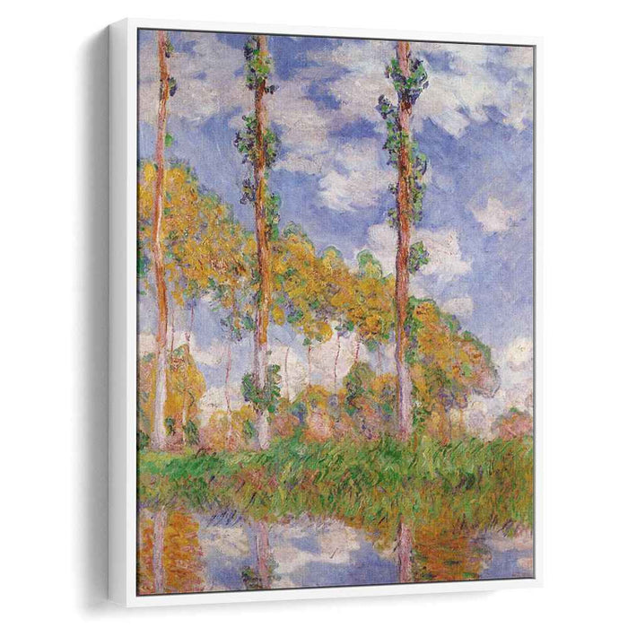 Three Trees in Summer (1891) by Claude Monet