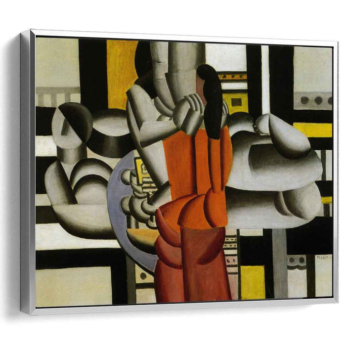 Three women with the still life (1920) by Fernand Leger