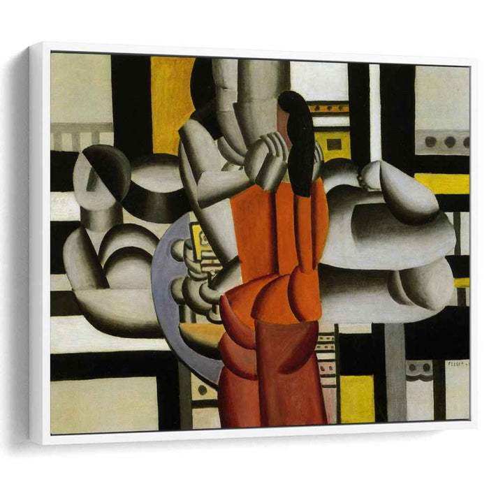 Three women with the still life (1920) by Fernand Leger