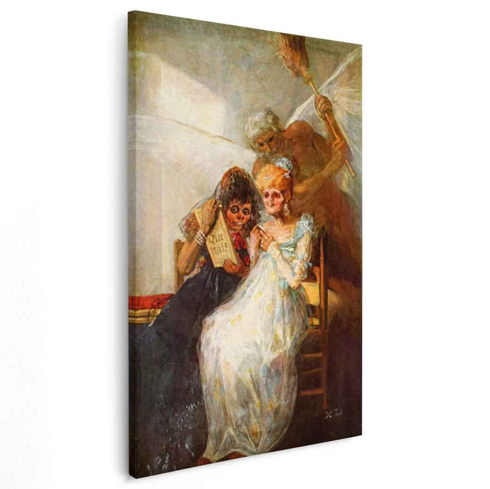 Time of the Old Women (1820) by Francisco Goya