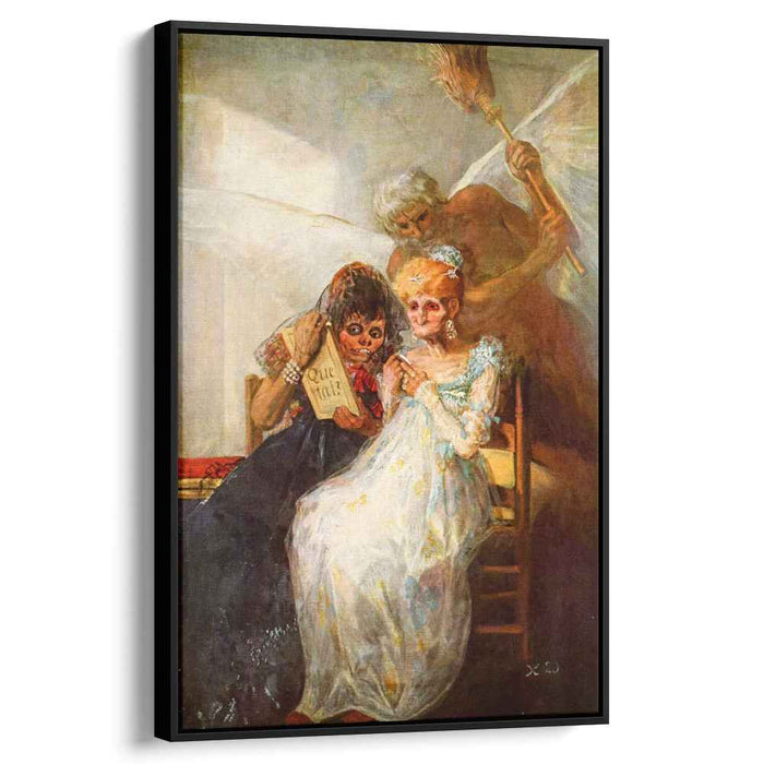 Time of the Old Women (1820) by Francisco Goya