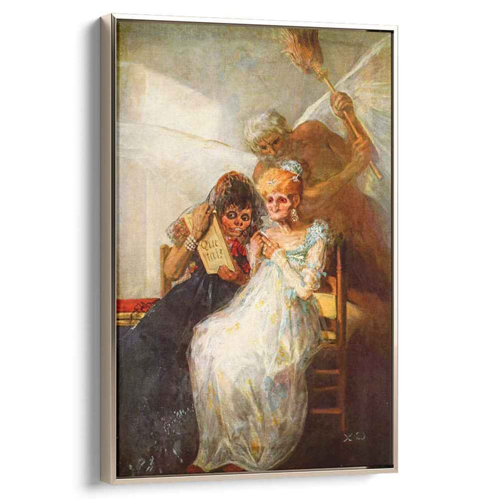 Time of the Old Women (1820) by Francisco Goya