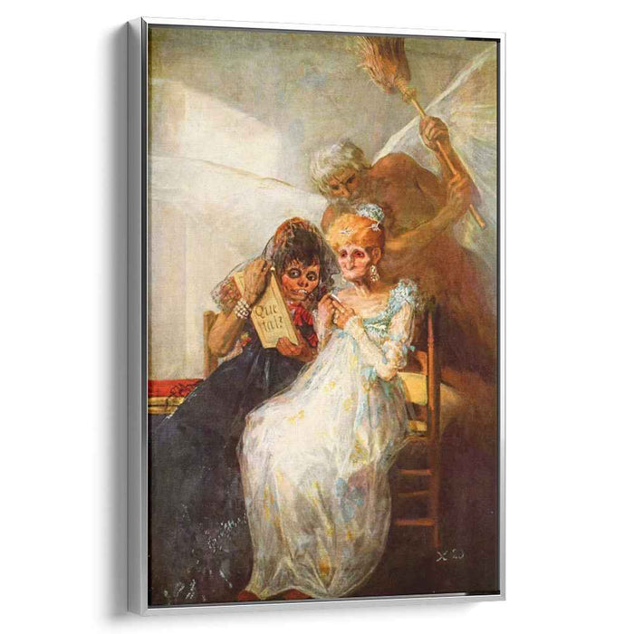 Time of the Old Women (1820) by Francisco Goya