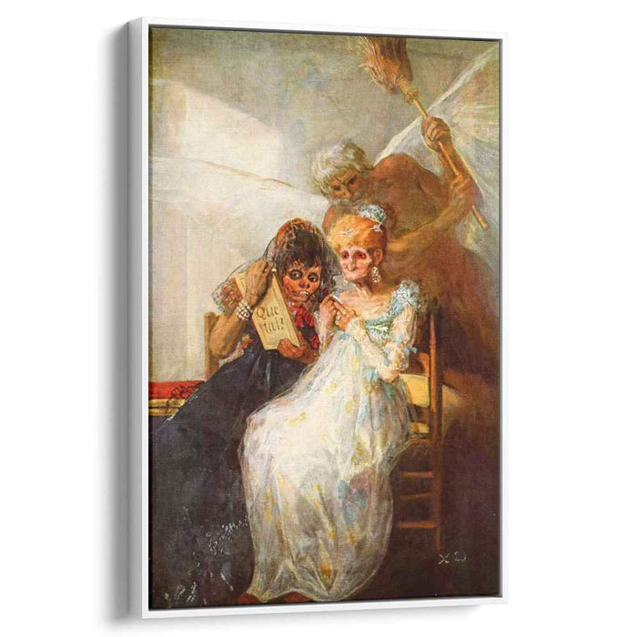 Time of the Old Women (1820) by Francisco Goya