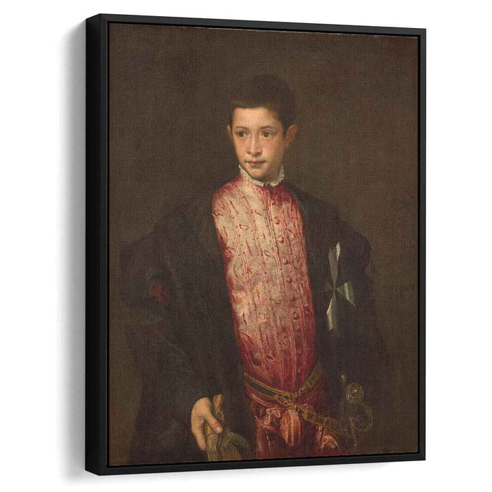 Portrait of Ranuccio Farnese (1542) by Titian