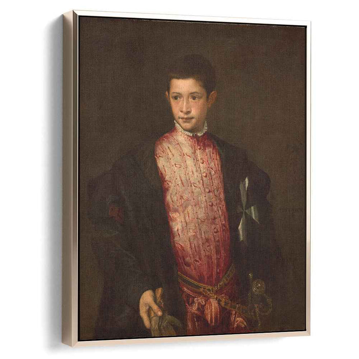 Portrait of Ranuccio Farnese (1542) by Titian