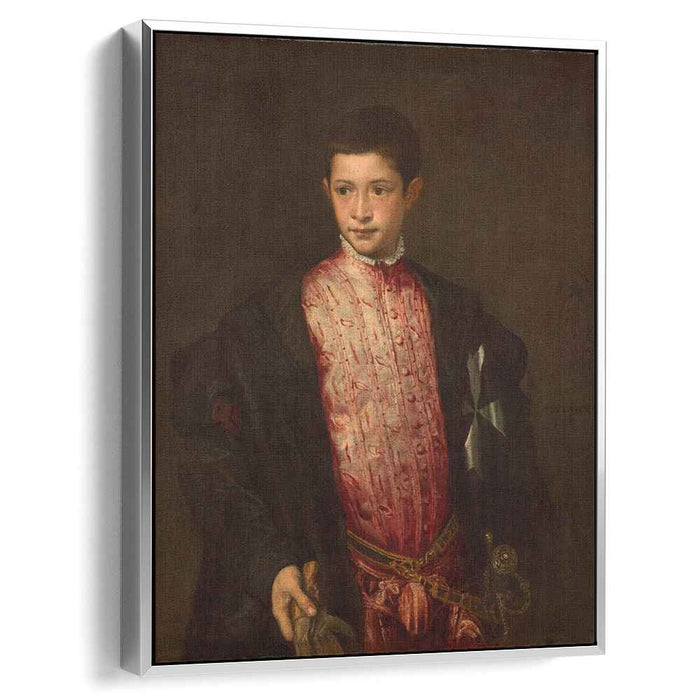 Portrait of Ranuccio Farnese (1542) by Titian